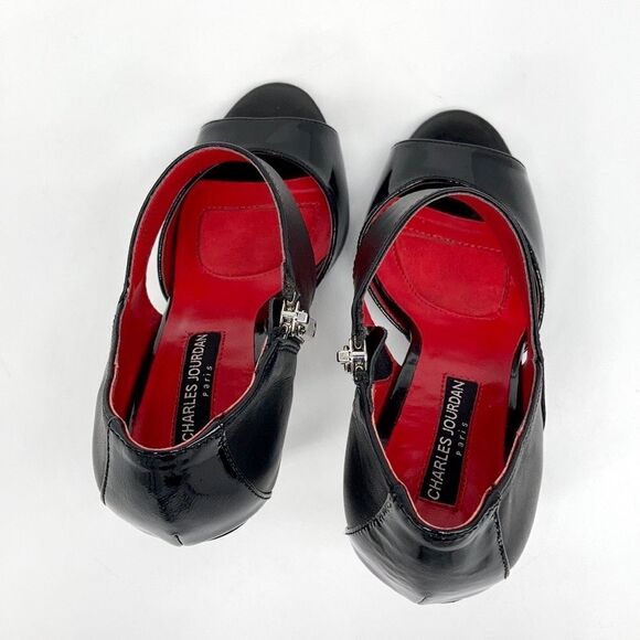 Charles Jourdan Peep Toe Heel - Picture 9 of 12